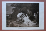 Art Print 1909 weeping over Jesus Antwerpen
